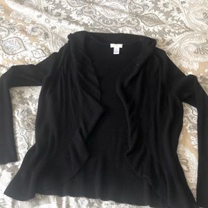 Chico’s size 0 Black cardigan
